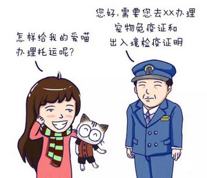 寵物鐵路托運步驟