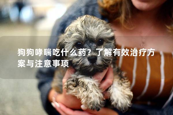 狗狗哮喘吃什么藥？了解有效治療方案與注意事項