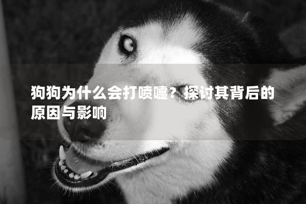 狗狗為什么會打噴嚏？探討其背后的原因與影響