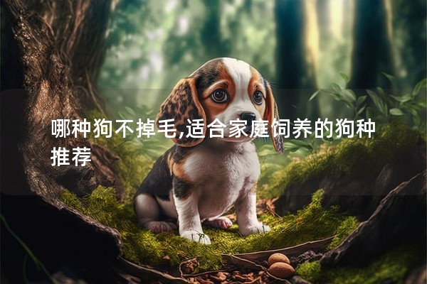 哪種狗不掉毛,適合家庭飼養(yǎng)的狗種推薦