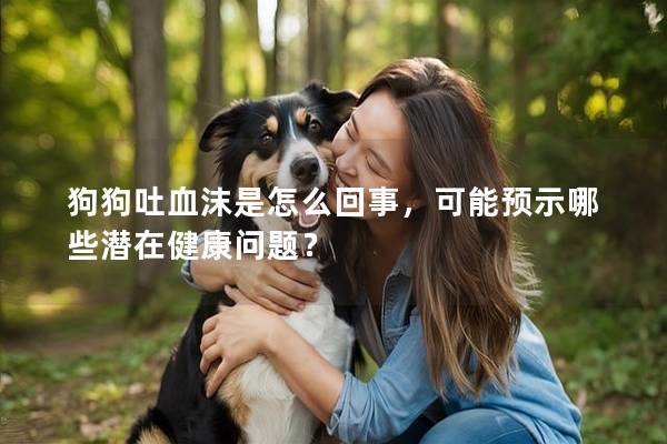 狗狗吐血沫是怎么回事，可能預(yù)示哪些潛在健康問題？