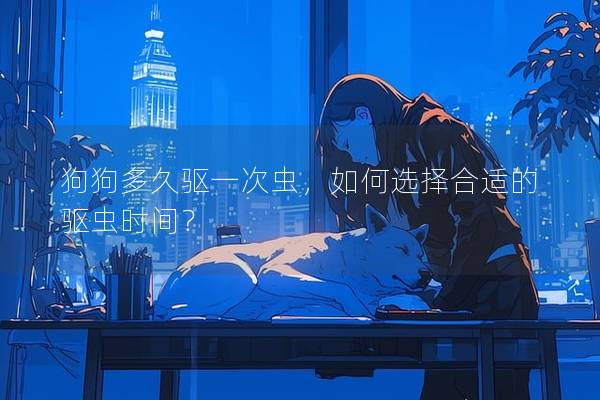 狗狗多久驅一次蟲，如何選擇合適的驅蟲時間？