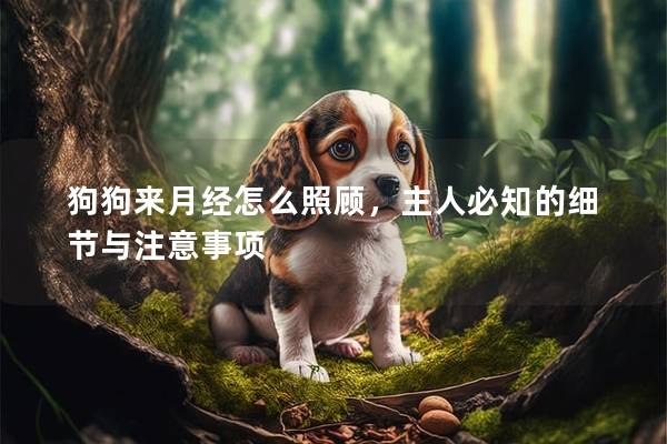 狗狗來月經(jīng)怎么照顧，主人必知的細(xì)節(jié)與注意事項(xiàng)