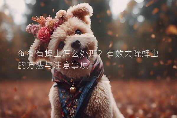 狗狗有蜱蟲(chóng)怎么處理？有效去除蜱蟲(chóng)的方法與注意事項(xiàng)