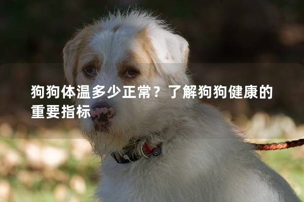 狗狗體溫多少正常？了解狗狗健康的重要指標(biāo)